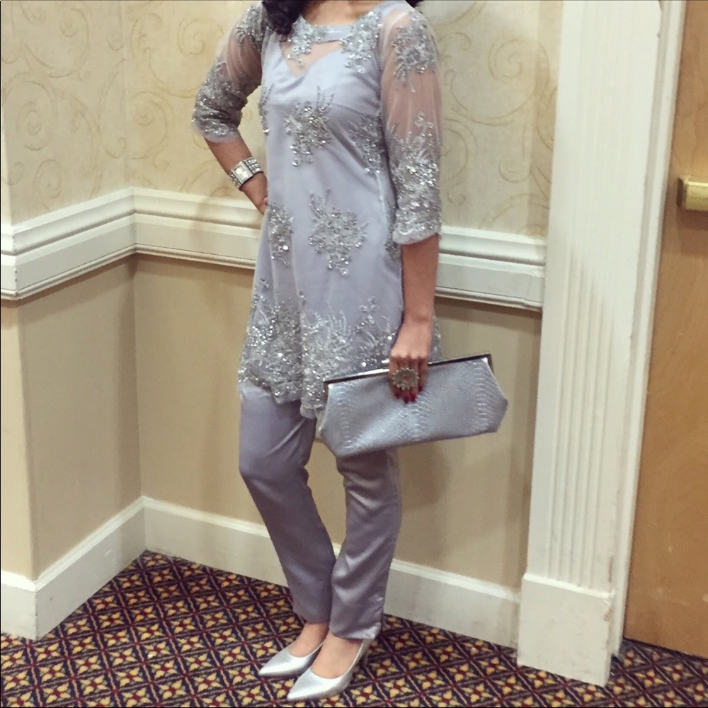 Pakistani Dress / net Dress